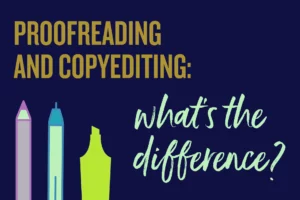 Copywriting and Proofreading