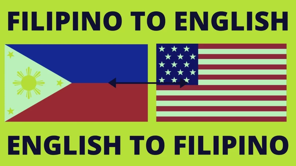 English to Filipino Translation