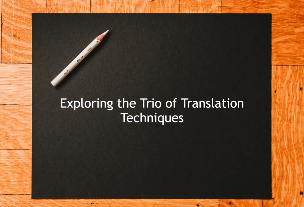 Translation Techniques